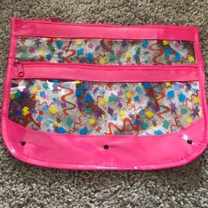 Clear make up bag